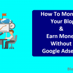How To Monetize Your Blog And Earn Money Without Google Adsense