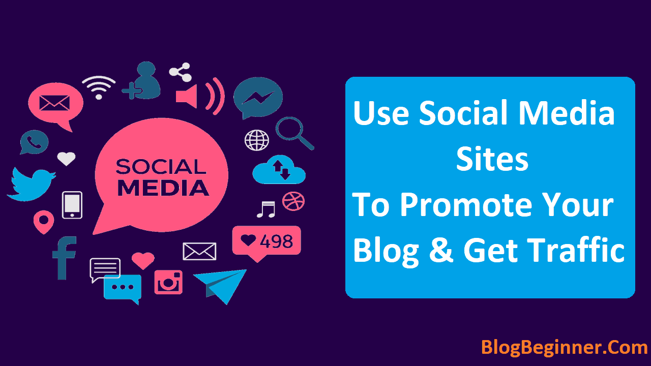 How To Use Social Media Sites To Promote Your Blog Get Traffic