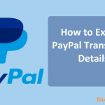 How to Export PayPal Transaction Details