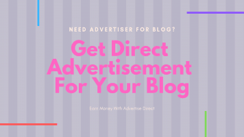 Get Direct Advertiser For Your Blog