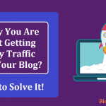 Why You are Not Getting Any Traffic on Your Blog? How to Solve It!