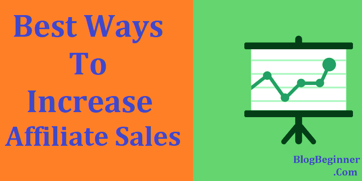 increase affiliate sales