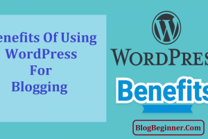 Top 6 Benefits of Using WordPress to Create Blog/Site for Blogging
