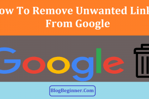 How To Remove Unwanted Links From Google Like Categories or Tags