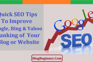 30 Quick SEO Tips to Improve Google Ranking of Blog or Website