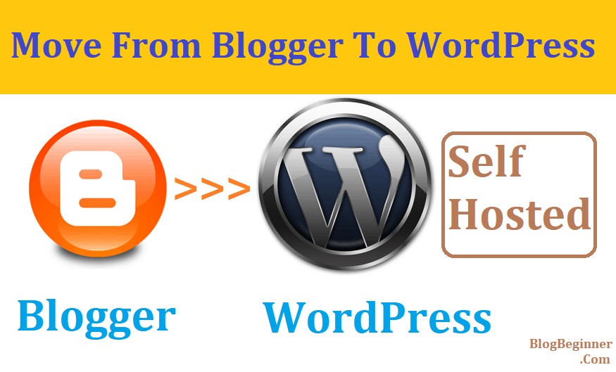 blogger to self hosted wordpress