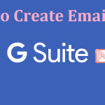 create email with g suite