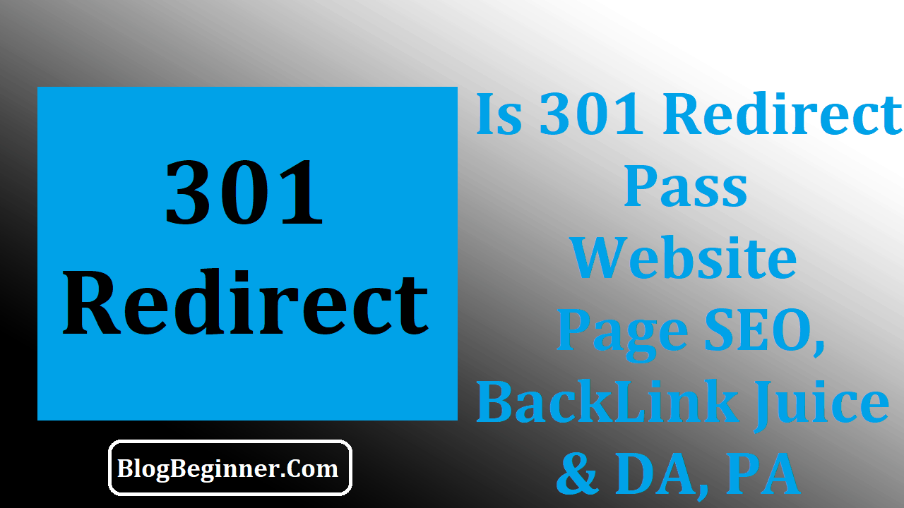 301 Redirect for SEO