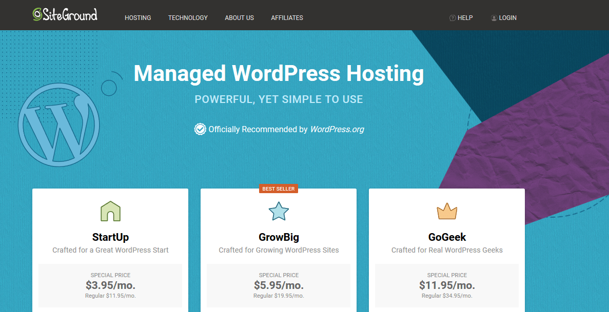Siteground WordPress