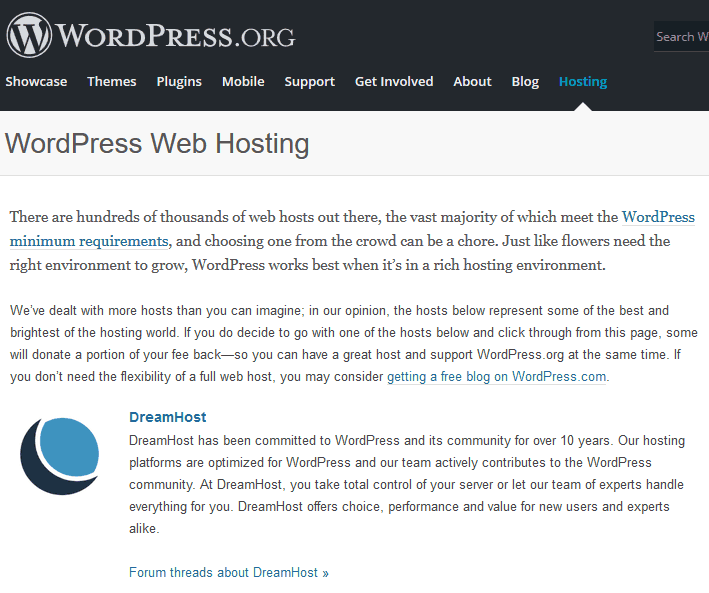 Dreamhost-wprecommended