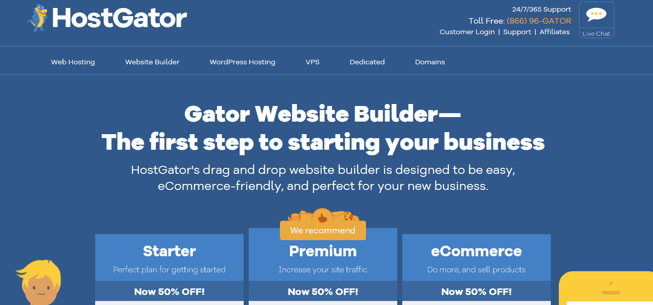 Hostgator Website Builder