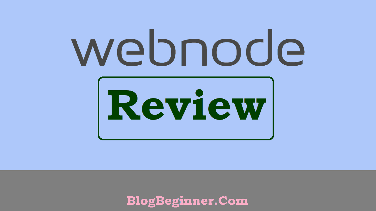 Webnode Review