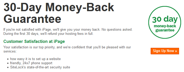 iPage-moneyback
