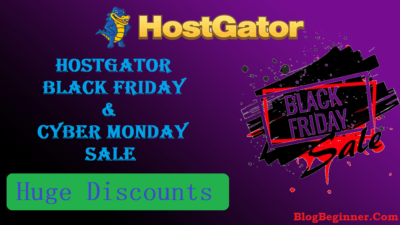 Hostgator black friday sale