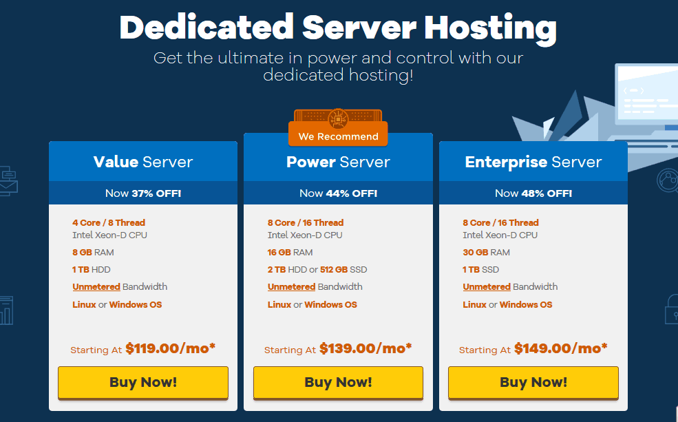 hostgator dedicated hosting