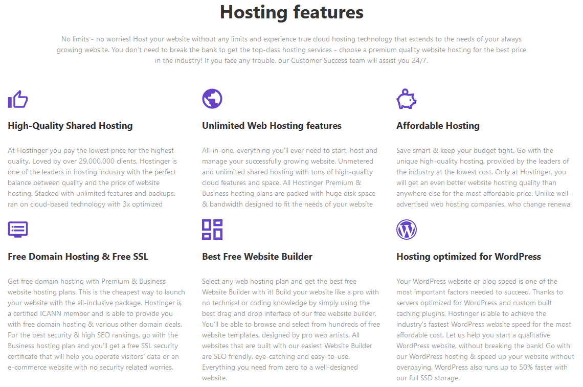 Hostinger-Web Hosting for Your Mission