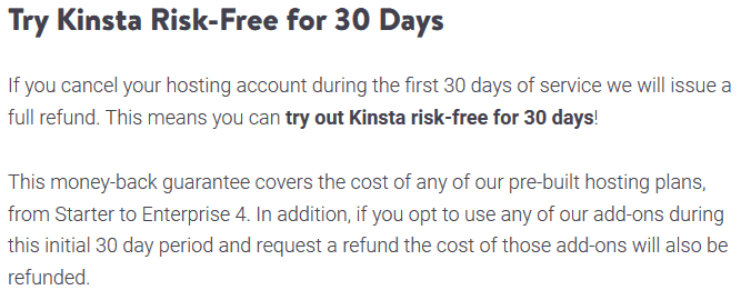 Kinsta-moneyback