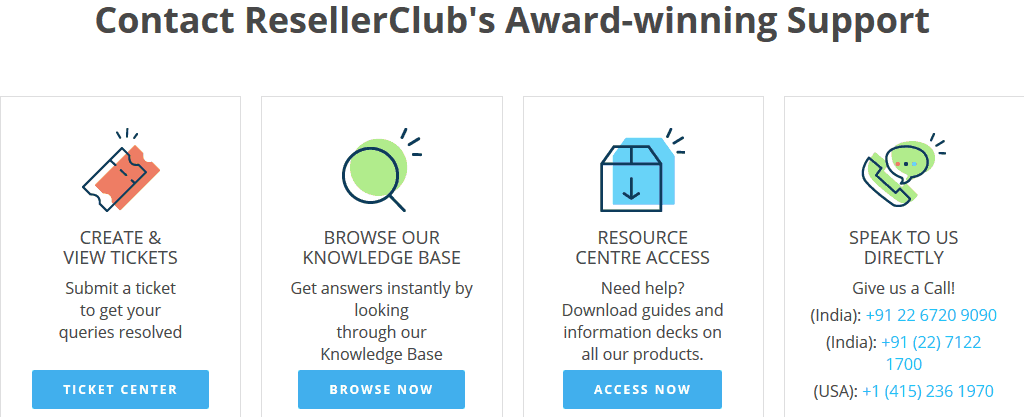 Resellerclub-support