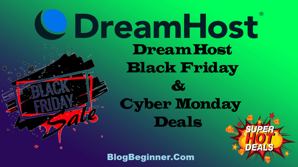 Dreamhost black friday deals
